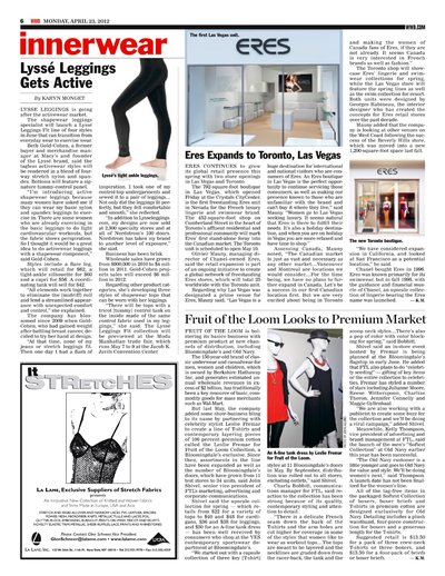 Eres Expands to Toronto, Las Vegas