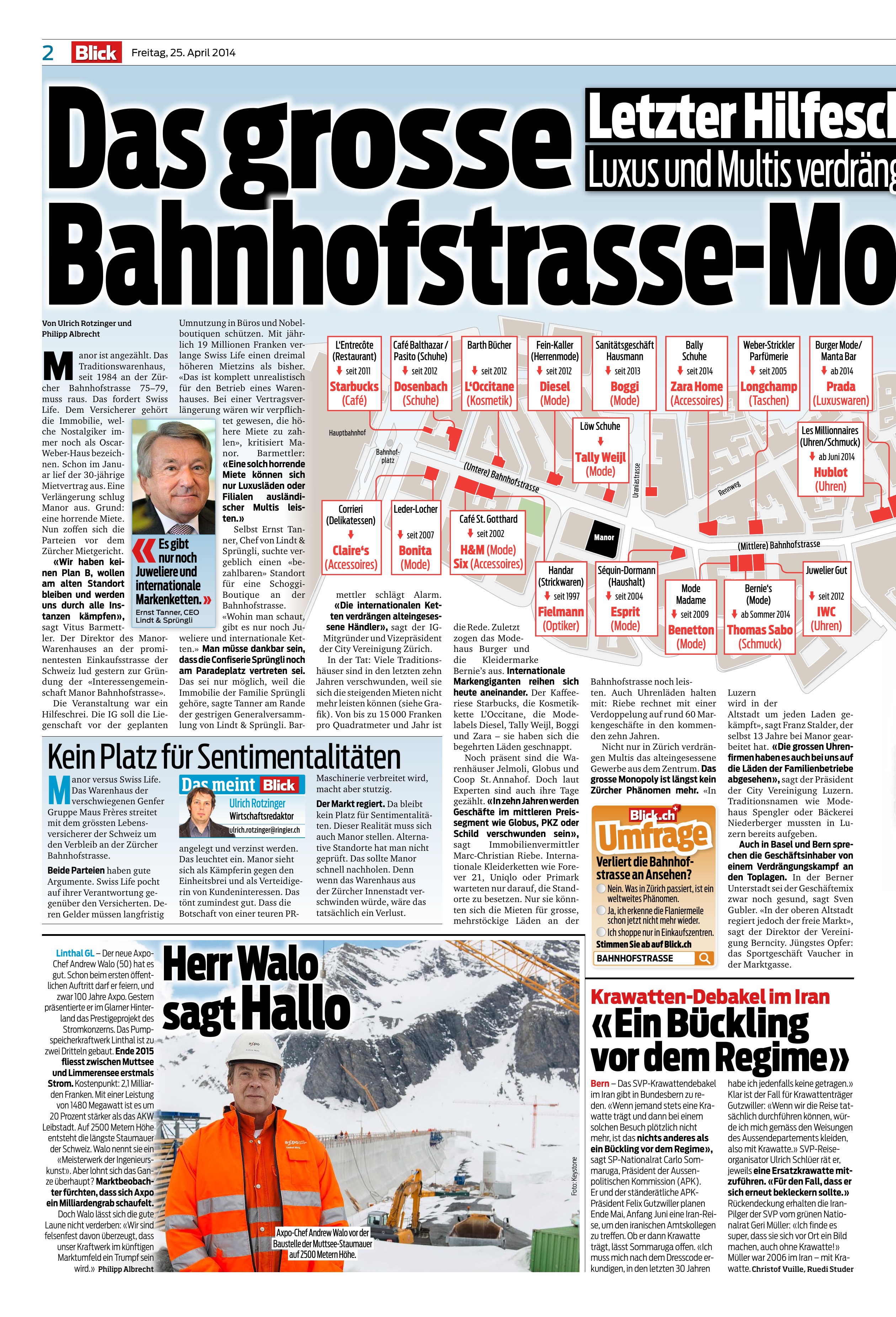Das grosse Bahnhofstrasse-Monopoly